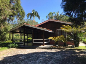 Lindo chalé de campo com piscina em São Roque